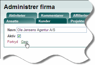 Kundeoprettelse Kundeoprettelse