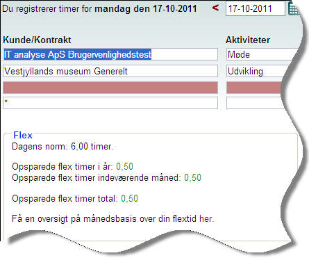 Flex - overblik Flex - overblik